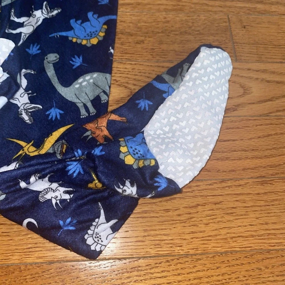 Mon Petit Boys Dinosaur Pajamas Footed 1 Piece‎ Size 3T